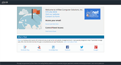 Desktop Screenshot of cp.infinetinc.com