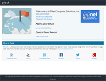 Tablet Screenshot of cp.infinetinc.com